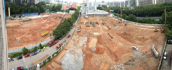 英国上市公司365广场建设有序向前推进