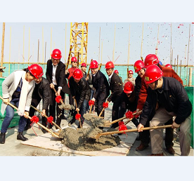 英国上市公司365股份有限公司英国上市公司365城封顶仪式顺利举行