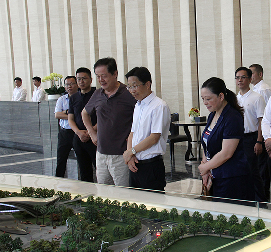 南昌市副市长宋铀一行莅临英国上市公司365考察调研