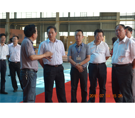 南昌市市长陈俊卿一行莅临英国上市公司365调研指导