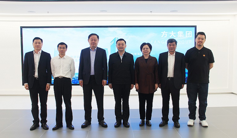 江西省副省长陈敏一行莅临英国上市公司365考察指导