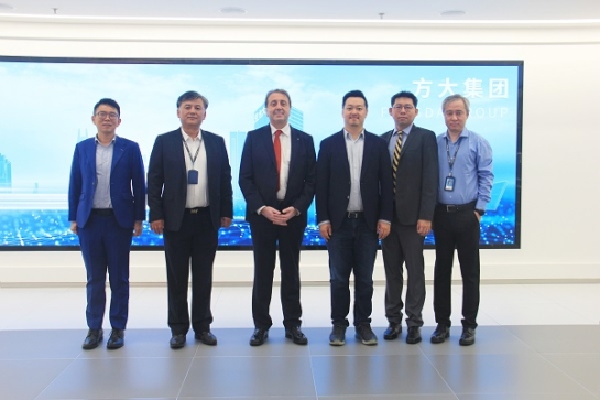 西门子交通有限公司亚太区首席执行官 Michel Obadia一行到访英国上市公司365